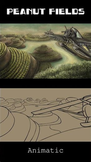 PEANUT FIELDS: Animatic #procreate #animation #peanuts