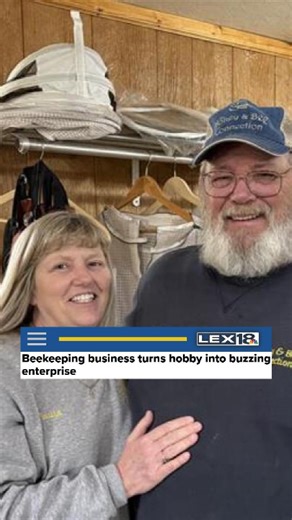 BUZZING ENTERPRISE: The buzzing of bees has become the sound of success the Honey and Bee Connection in Morehead. Jim and Paula Coss transformed their backyard hobby into a full-service beekeeping store drawing customers from across the region. Read the full story on LEX18.com. 🐝 #Kentucky #beekeeping #honey | LEX 18