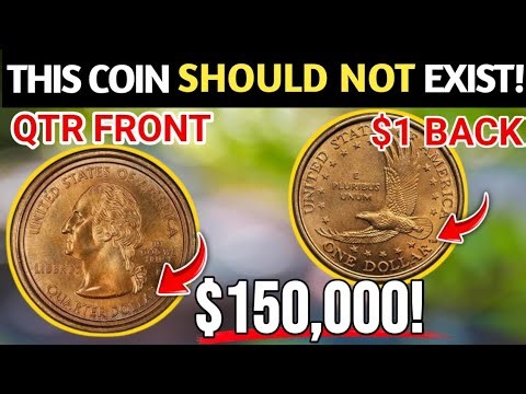 2000-P Sacagawea Dollar / Washington Quarter Mule Error | $150,000 Mint Mistake