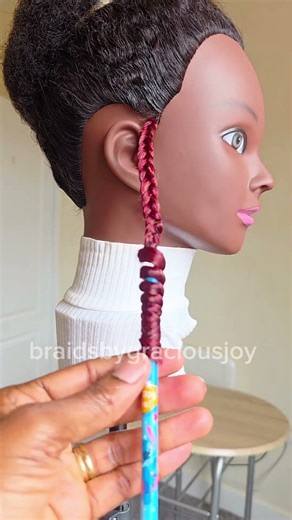 curly braid tutorial #hairtutorial #curlyhair #curls #hairtransformation #hair #hairgoals