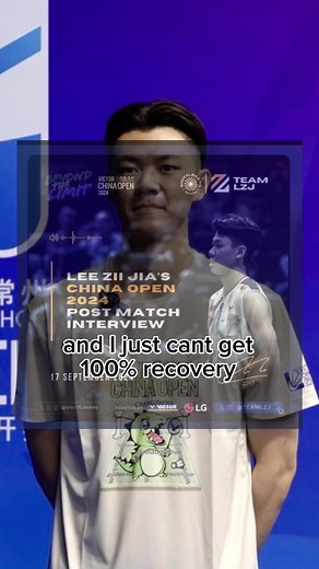 Lee Zii Jia Recovery Journey: Take It One Step at a Time