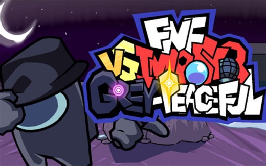 平行宇宙的小灰。FNF模组Vs Impostor: Grey_Peaceful! v.1
