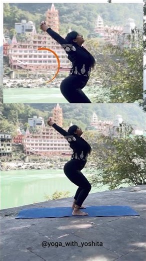 Advanced yoga - Alien wheel pose ♥️ #yoga #yogawithyoshita #yogateacher #yogaclasses