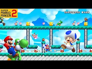 Mario Maker Multiplayer Chaos and Funny Moments - Episode 17