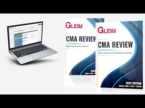 Gleim CMA Review Unboxing
