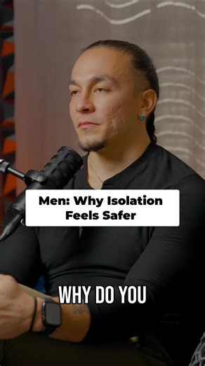 Why do men isolate instead of connect? Growing up with bully culture and societal pressure to have it all figured out makes opening up risky. Seeing it done right changed everything. #MensMentalHealth #Brotherhood #Vulnerability #SelfImprovement #Community