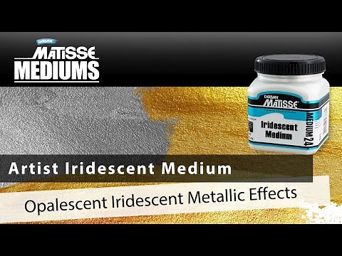 Artist's Iridescent Medium | Opalescent, Pearlescent, Metallic, Effects | MM24