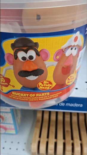 1999 Hasbro Disney Mr. Potato Head Bucket Of Parts collectible #goldhunter137