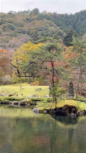 【古峯園の色づく景色】