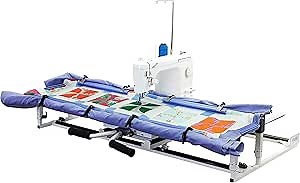 Cutie Tabletop Quilting Frame - Portable Storable Quilting Frame - Quilt Sew & Stitch - Compatible with Most Sewing Machines - Fits On Any Table - Quilting Frame from The Grace Company (Cutie)