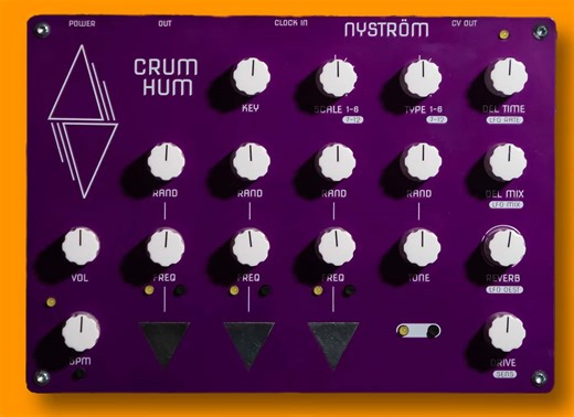 Nyström Crum Hum Synthesizer A “Generative Experimental Soundscaping Machine”