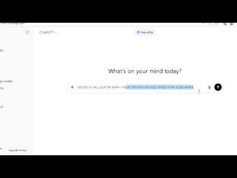 How to Create a Working Calculator | ChatGPT for Beginners