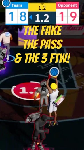 THE DREAM FAKE, PASS TO THE RAY ALLEN ULTIMATE! GAMETIME! #dunkcitydynasty #basketball #shorts