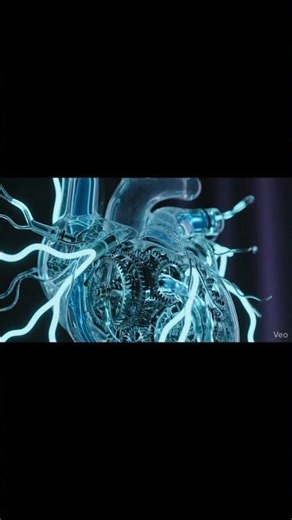 The Beat of Tomorrow: Cybernetic Heart Macro (4K)