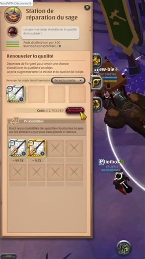 MASTERPIECE LEVEL SKILL 😱🎯 #albiononline