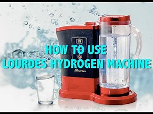 #Hydrogenwater 5 HOW TO USE LOURDES HYDROGEN MACHINE (HYDROFIX) / SET UP & INSTALLATION