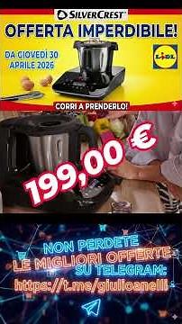 Discover the MONSIEUR CUISINE COMPACT: Your new kitchen ally for only €199! 👨‍🍳🔥 from April 30th!