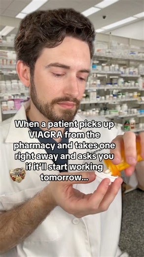 IMPORTANT COUNSELING POINT WITH VIAGRA that many people may not realize #pharmacy #menshealth