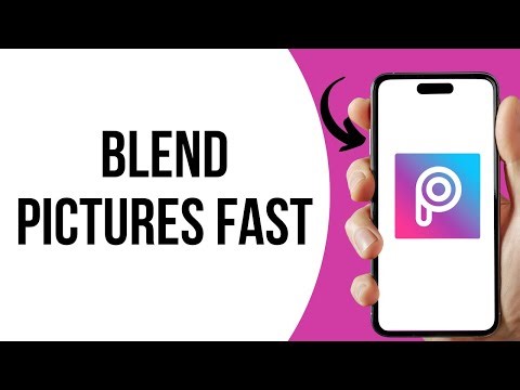 How to Merge Two Photos in PicsArt app ?