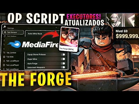 🔥 SCRIPT THE FORGE 2025 ⛏️: AUTO QUEST + AUTO FORGE + KILL AURA + NO KEY + UPDATED DELTA!