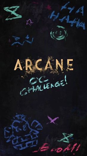 Gray諾˖ִ ࣪ on Instagram: "Arcane OC challenge! ⅌⋆✴︎˚｡⋆ This took a little longer than I thought but here it is! (I’m actually kinda nervous lol) #arcane #arcaneoc #arcaneocchallenge"