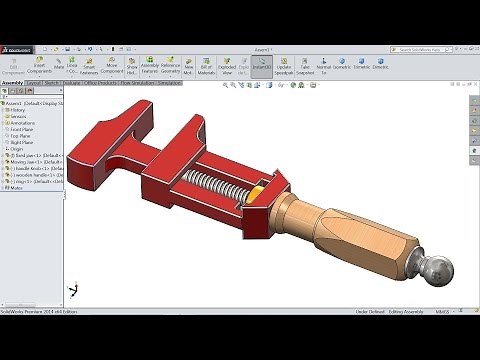 SolidWorks tutorial | Design And Assembly of Wrench in SolidWorks