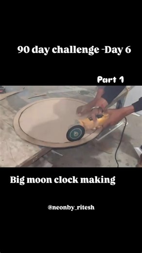 Big Moon Clock Project 🔥 | Base Ready | Day 6 #youtubeshorts