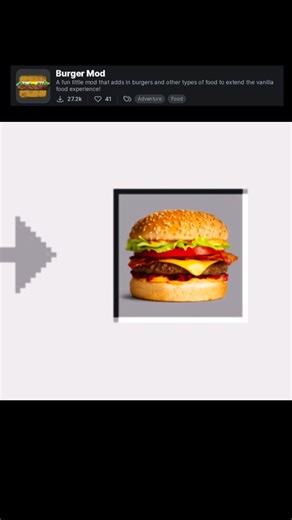 geniush___pro on Instagram: "craft 144! ( Burger 💀) #minecraft"