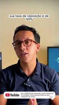 Taxa de reposição: o conceito que vai mudar como você pensa aposentadoria 📊