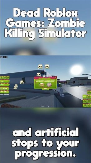 Dead Roblox Games: Zombie Killing Simulator