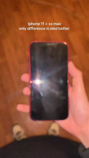 iphone 11 better chip, better camera, 0.5x and ios 26 xs max has only better oled and size, grams and battery no