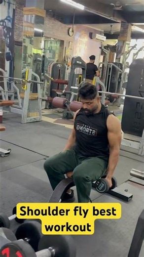 Dumbbell Shoulder Fly Exercise | Bigger Side Delts Workout