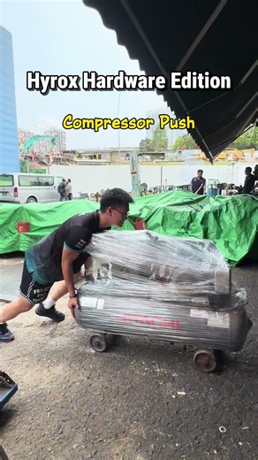 Who still goes to Hyrox? I alrdy train daily at hardware store😂#aikchinhin #hardwarestore #hyrox