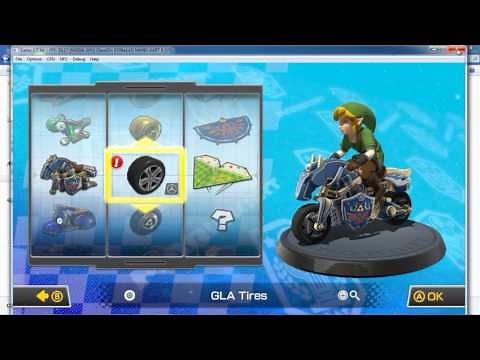 Mario Kart 8 with all DLC Unlocked - Cemu 1.73