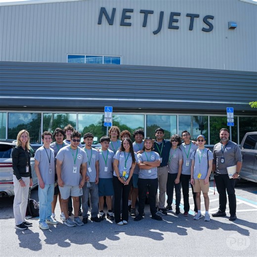 Our students were cleared for takeoff at Palm Beach International Airport for Careers in Aviation Day! 🛫 Thanks to our amazing partners, students got a dynamic, behind-the-scenes look at the career opportunities in the aviation industry, right here in our own community. They learned everything from mechanics and maintenance, to airport operations, and air traffic control. Watch how we inspired the next generation of local aviation experts! | The School District of Palm Beach County