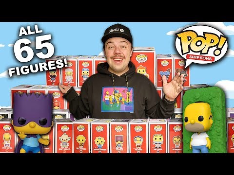 The COMPLETE Simpsons Funko Pop Collection! ($4,000)