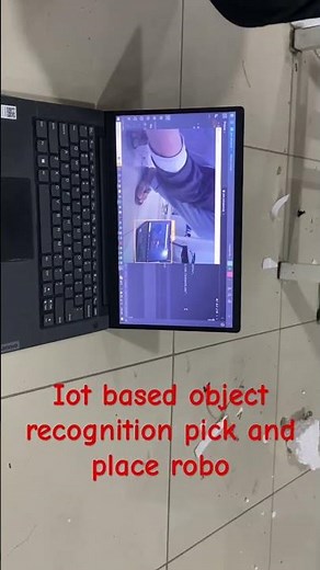 Yolo v8 object recognition pick and place robo using esp32 #yolov8 #iot #esp32 #python #motivation
