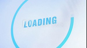 Loading Screen On Computer Monitor Loop