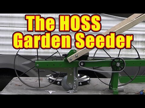 The Hoss Garden Seeder - Setup & Planting in Virgin Soil