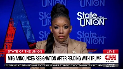 Jasmine Crockett Slams MTG Over Exit From Congress