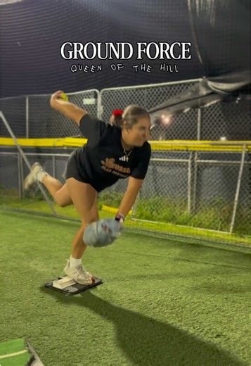 This is how we BUILD a powerful push off the mound 🚀🔥 @groundforcesports #pitch #pitcher #power #pitchinglesson #pitchinginstructor
