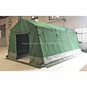[Hot Item] Outdoor Green Canvas Camping Relife Tent for Emergency Medical Hospital