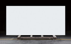 [Hot Item] Pure White Soild White Quartz Stone Slab for Kitchen and Vanity