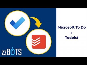 How to Sync Microsoft To Do tasks over to Todoist | zzBots