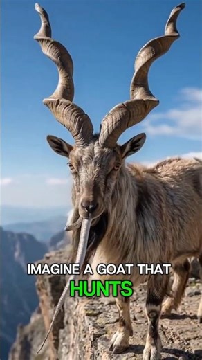 The Goat That Actually Eats Snakes?! 🐍🐐