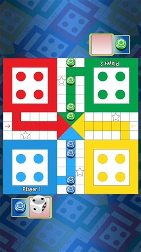 Ludo king 🫅2Players game play 😱😱#vairal #gamer 🎲🎮
