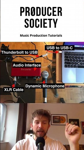 How to Connect A Dynamic Microphone to a Computer