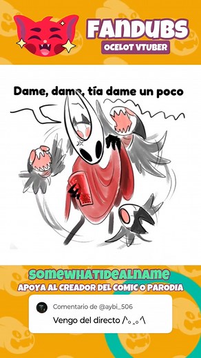 Give me some Hornet 🙀 #humor #fandub #silksong #hollowknight