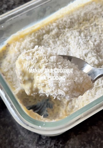 Mango and Coconut Chia Seed Pudding Recipe
