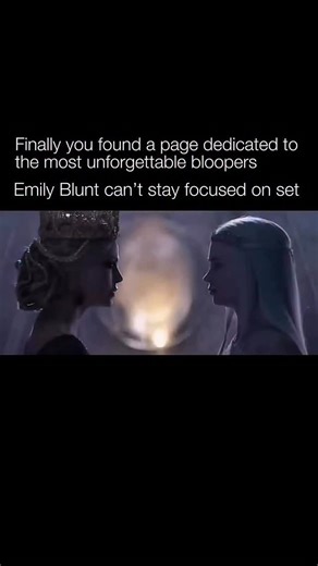 Unforgettable Bloopers | Emily Blunt’s bloopers have become a fan favorite because they show a completely different side of an actor known for intense, composed... | Instagram